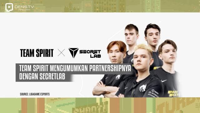 Team Spirit Mengumumkan Partnershipnya Dengan Secretlab