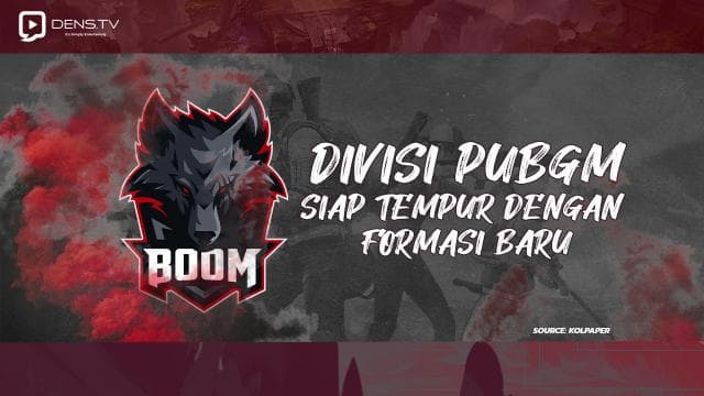 Divisi PUBGM BOOM Esports Siap Tempur Dengan Formasi Baru