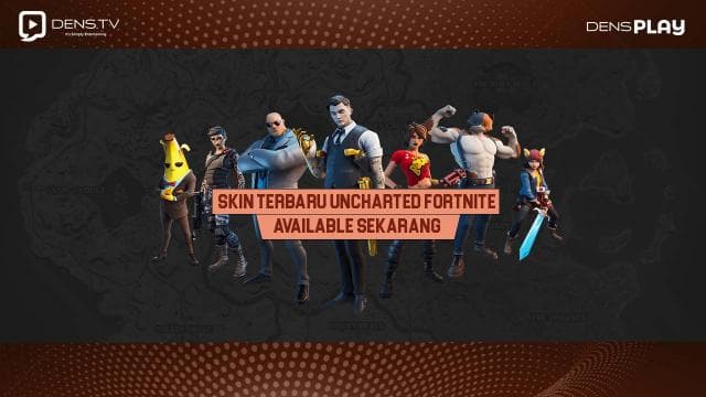 Skin Terbaru Uncharted Fortnite Available Sekaran