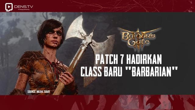 Baldur's Gate 3 Patch 7 Hadirkan Class Baru Barbarian