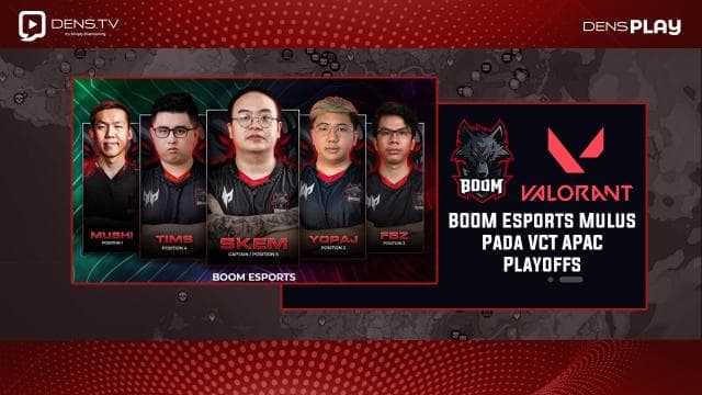 BOOM Esports Mulus Pada VCT APAC Playoffs