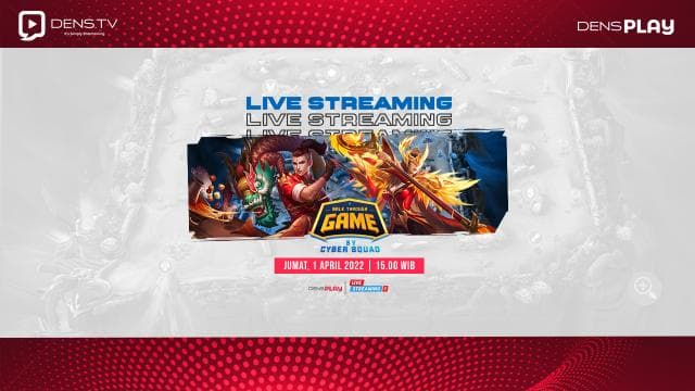 Saksikan Keseruan Live Streaming WTG by Cyber Squad!