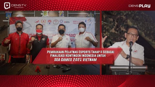 Pembukaan Pelatnas Esports Tahap II Sebagai Finalisasi Kontingen Indonesia untuk SEA Games 2021 Vietnam