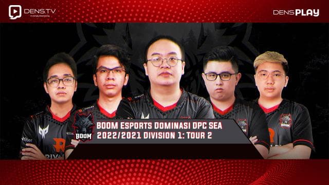 BOOM Esports Dominasi DPC SEA 2022/2021 Division 1: Tour 2