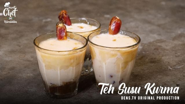 Resep Teh Susu Kurma, Sajian Manis untuk Berbuka