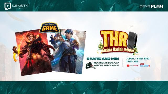 Saksikan Live Streaming WTG by CYBER SQUAD - Pengumuman Pemenang THR