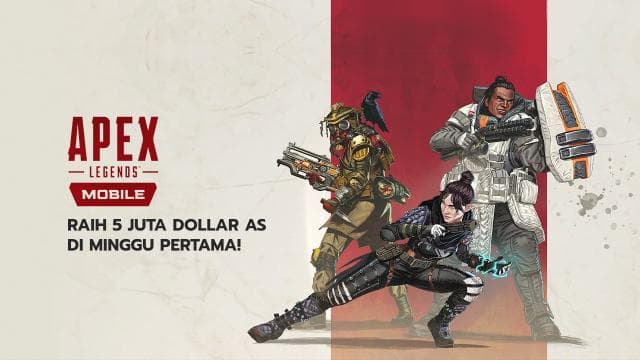 RAIH 5 JUTA DOLLAR AS DI MINGGU PERTAMA, APEX LEGENDS MOBILE KALAHKAN PUBG: MOBILE !