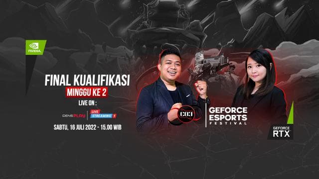 GEFORCE ESPORTS FESTIVAL QUALIFIER LIVESTREAM!