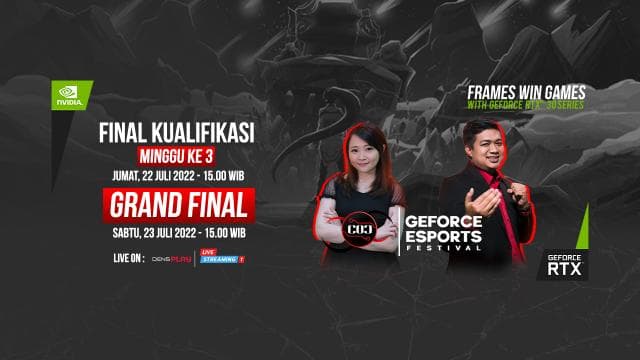 NVIDIA GeForce eSports Festival X @coc_komputer Open Qualifier Live Stream!