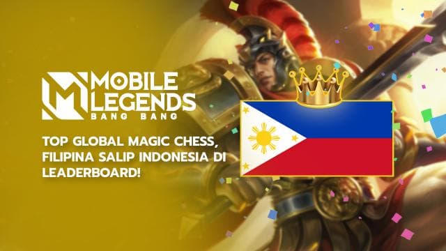 Top Global Magic Chess, Filipina Salip Indonesia di Leaderboard!