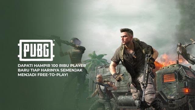 PUBG -  Dapati Hampir 100 Ribu Player Baru Tiap Harinya Semenjak Menjadi Free-To-Play!