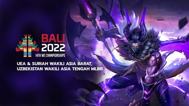 UEA & Suriah Wakili Asia Barat, Uzbekistan Wakili Asia Tengah MLBB Bali 14th World Esports Championships