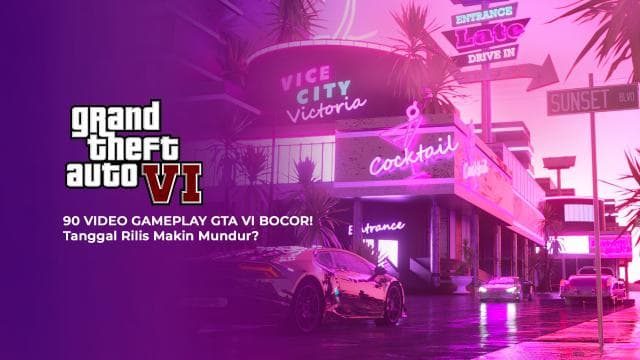 90 VIDEO GAMEPLAY GTA VI BOCOR! Tanggal Rilis Makin Mundur?