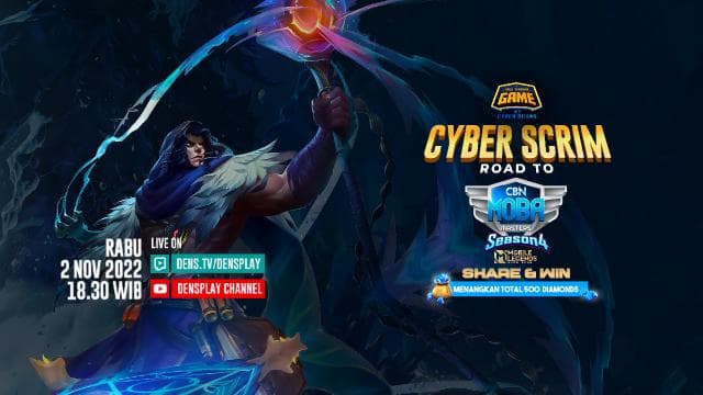 Saksikan Live Stream WTG by Cyber Squad! - CYBER SCRIM: Road to CBN Moba Masters Season 4!