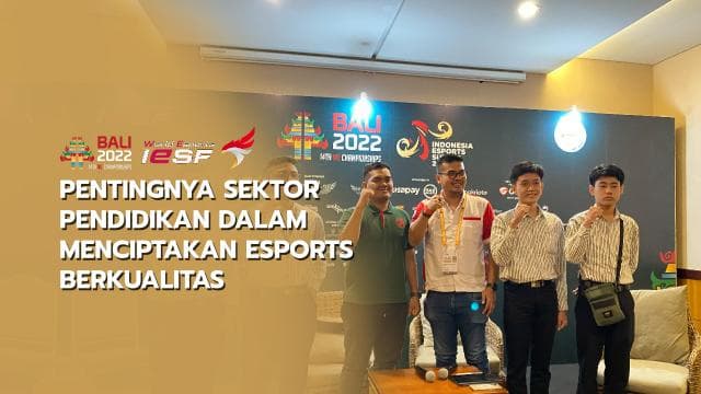 Siaran Pers: Pentingnya Sektor Pendidikan Dalam Menciptakan Esports Berkualitas