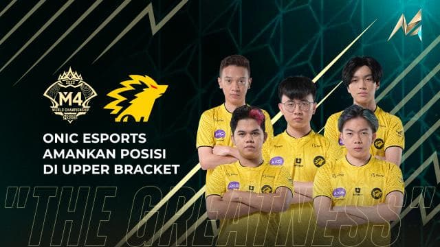 ONIC ESPORTS AMANKAN POSISI UPPER BRACKET M4 WORLD CHAMPIONSHIP