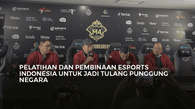 Pelatihan dan Pembinaan Esports Indonesia untuk jadi Tulang Punggung Negara