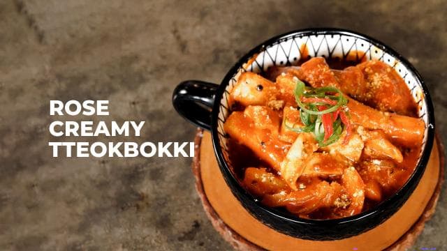 Cara Membuat Rose Creamy Tteokbokki Simple di Rumah