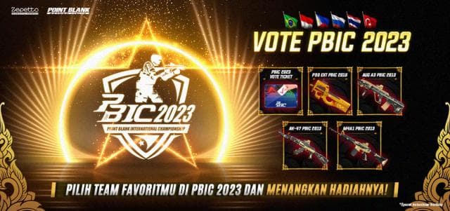 Sambut Kejuaraan Dunia, Point Blank Totalitas Angkat Tema PBIC 2023