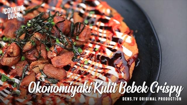 Okonomiyaki Kulit Bebek Crispy