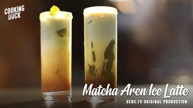 Matcha Aren Ice Latte