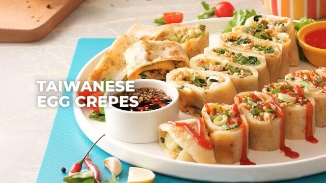 Taiwanese Egg Crepes