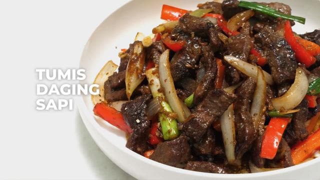 Tumis Daging Sapi