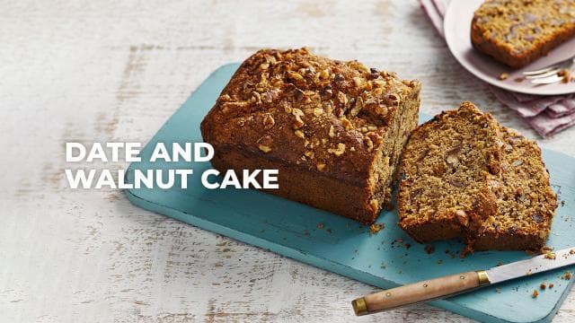 Date And Walnut Cake