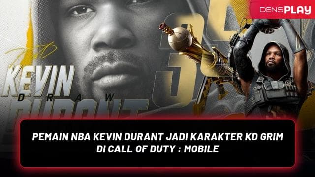 PEMAIN NBA KEVIN DURANT JADI KARAKTER KD GRIM DI CALL OF DUTY : MOBILE