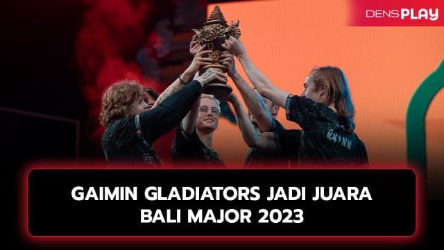 Raja Dota 2 Eropa “Gaimin Gladiators” Kuasai Pulai Dewata di Turnamen Bali Major