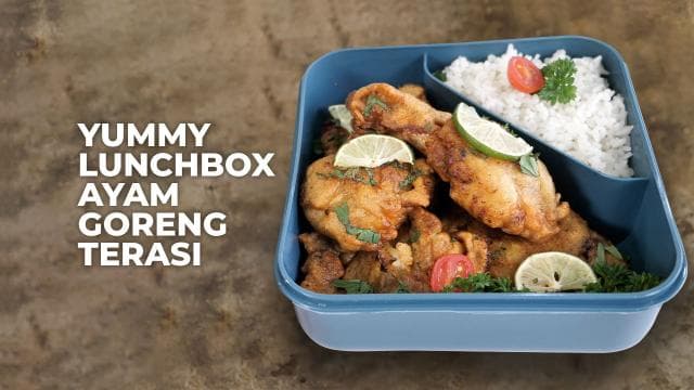 Ayam Goreng Terasi Jadi Ide Bekal Ke Kantor