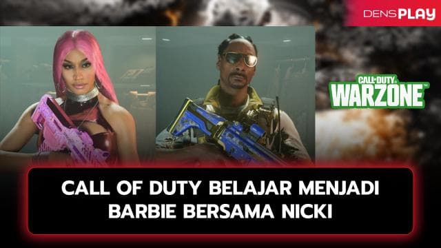 CALL OF DUTY BELAJAR MENJADI BARBIE BERSAMA NICKI