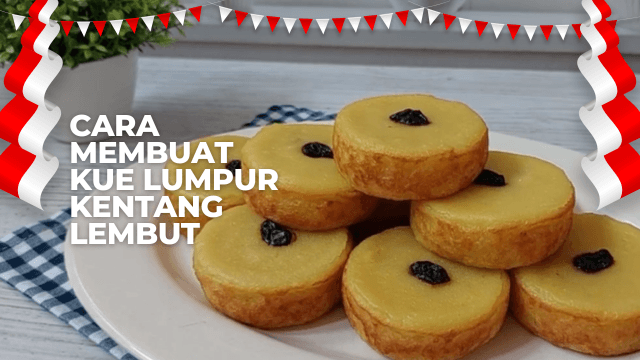 Cara Membuat Kue Lumpur Kentang Lembut