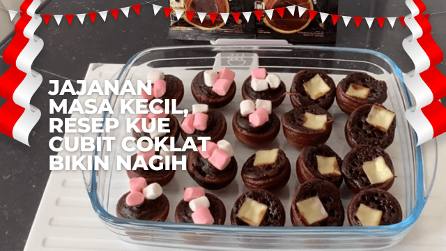 Jajanan Masa Kecil, Resep Kue Cubit Coklat Bikin Nagih