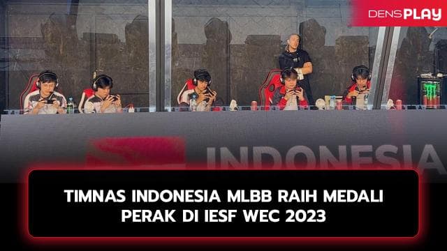 TIMNAS INDONESIA MLBB RAIH MEDALI PERAK DI IESF WEC 2023