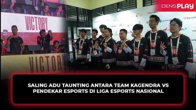 SALING ADU TAUNTING ANTARA TEAM KAGENDRA MELAWAN PENDEKAR ESPORTS DI LIGA ESPORTS NASIONAL