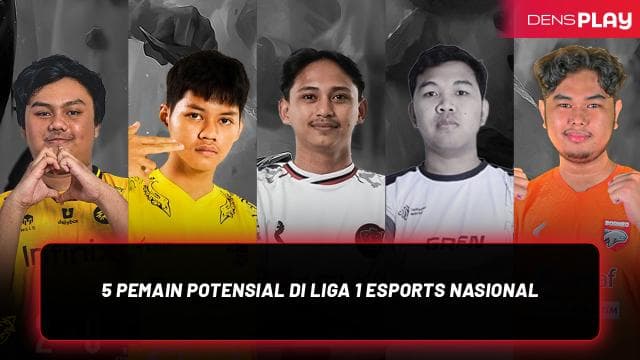 5 PEMAIN POTENSIAL DI LIGA 1 ESPORTS NASIONAL