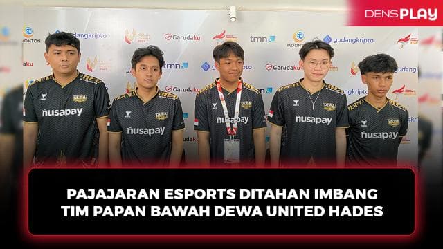PAJAJARAN ESPORTS DITAHAN IMBANG TIM PAPAN BAWAH DEWA UNITED HADES