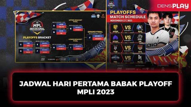 JADWAL HARI PERTAMA BABAK PLAYOFF MPLI 2023