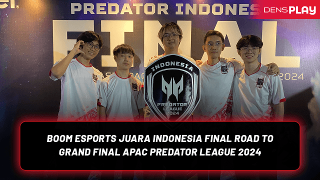BOOM Esports Raih Gelar Juara di Predator Indonesia Final Road to APAC 2024