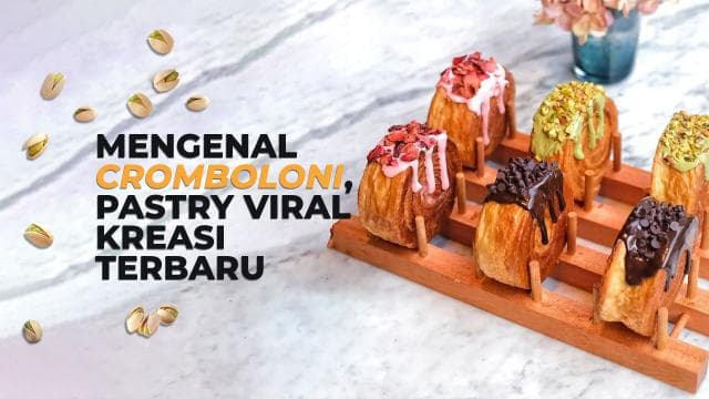 Mengenal Cromboloni, Pastry Viral Kreasi Terbaru