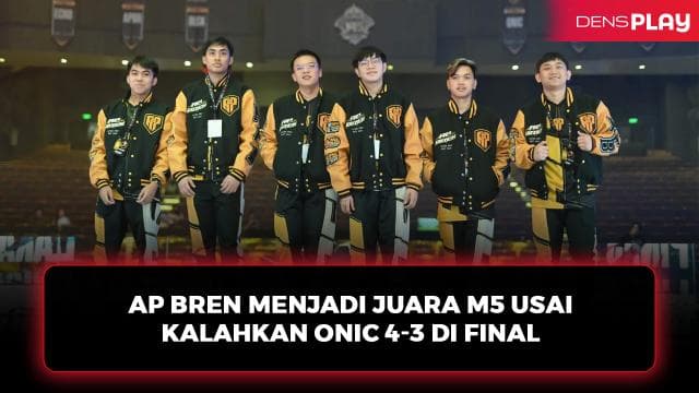 AP BREN MENJADI JUARA M5 USAI KALAHKAN ONIC 4-3 DI FINAL
