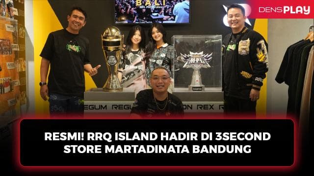 RESMI! RRQ ISLAND HADIR DI 3SECOND STORE MARTADINATA BANDUNG