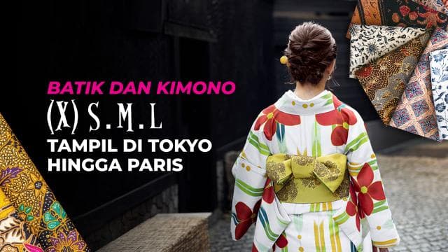 Batik dan Kimono (X)S.M.L tampil di Tokyo hingga Paris