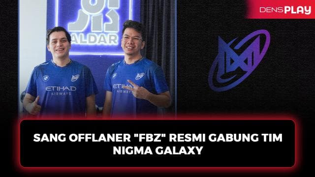 SANG OFFLANER "FBZ" RESMI JOIN TIM NIGMA GALAXY