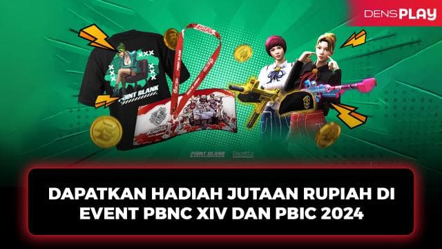 DAPATKAN HADIAH JUTAAN RUPIAH DI EVENT PBNC XIV DAN PBIC 2024