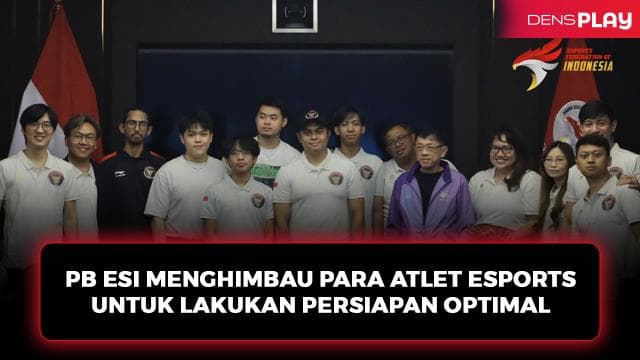 PB ESI MENGHIMBAU PARA ATLET ESPORTS UNTUK LAKUKAN PERSIAPAN OPTIMAL