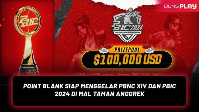 POINT BLANK SIAP MENGGELAR PBNC XIV DAN PBIC 2024 DI MAL TAMAN ANGGREK