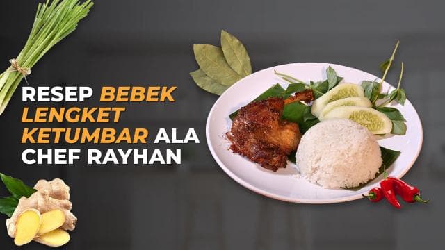 Resep Bebek Lengket Ketumbar Ala Chef Rayhan