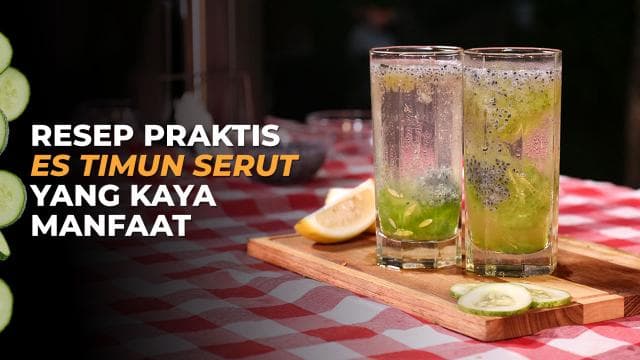 Resep Praktis Es Timun Serut yang Kaya Manfaat
